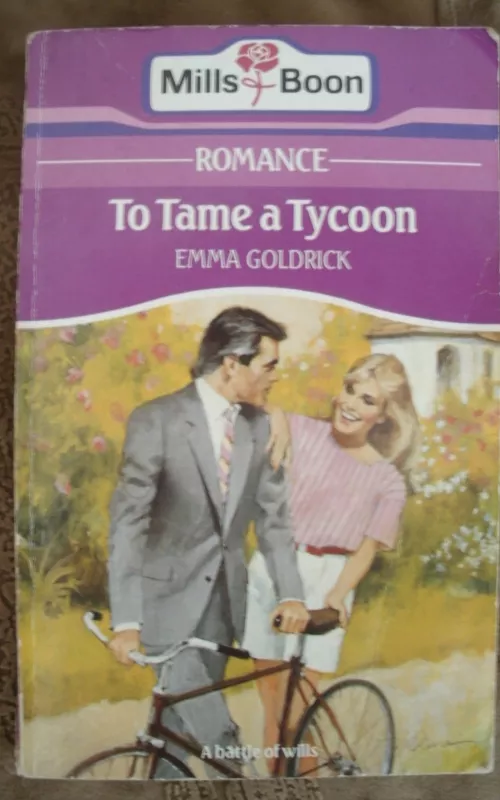 To tame a tycoon - Emma Goldrick, knyga