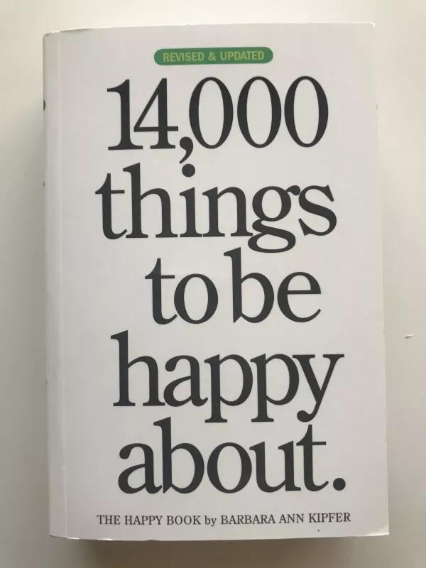 14000 things to be happy about. - Walker Brian Browne, knyga