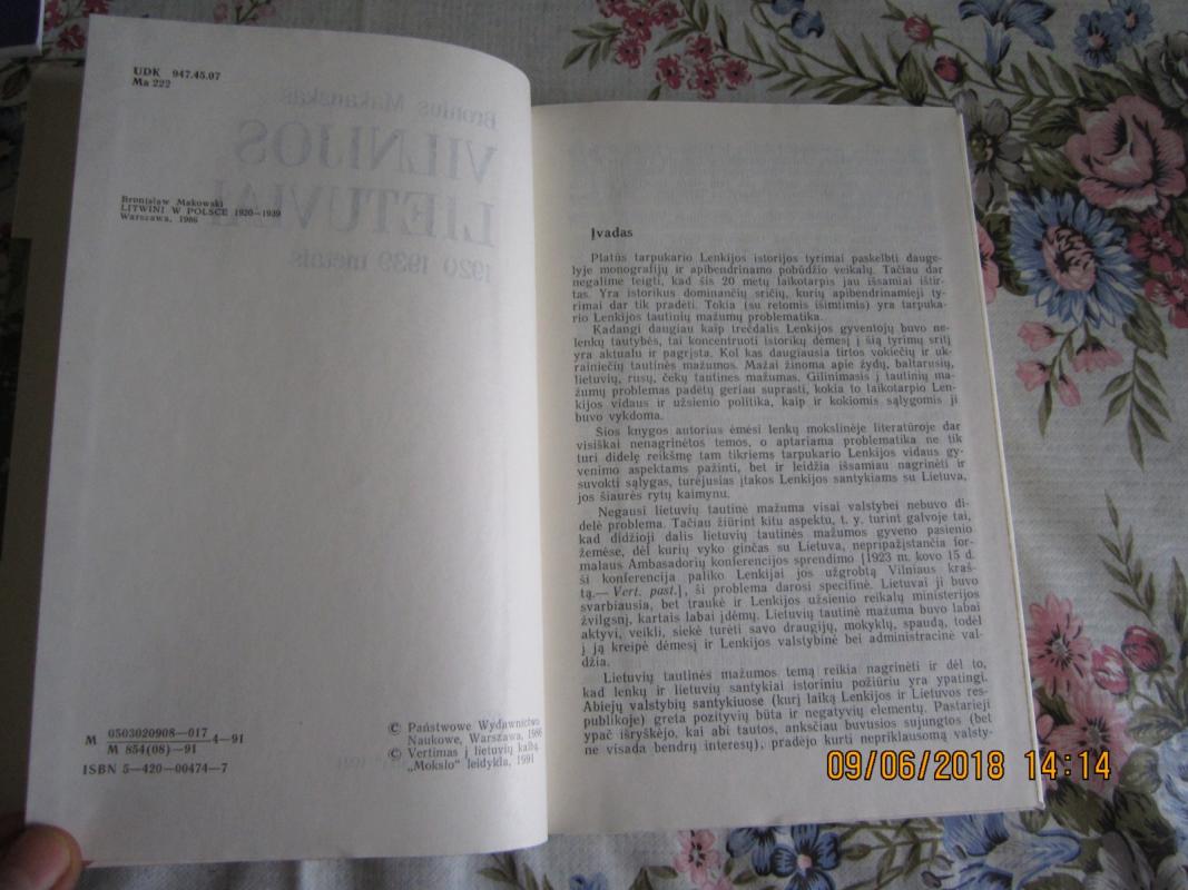 Vilnijos lietuviai 1920–1939 metais - Bronius Makauskas, knyga 4