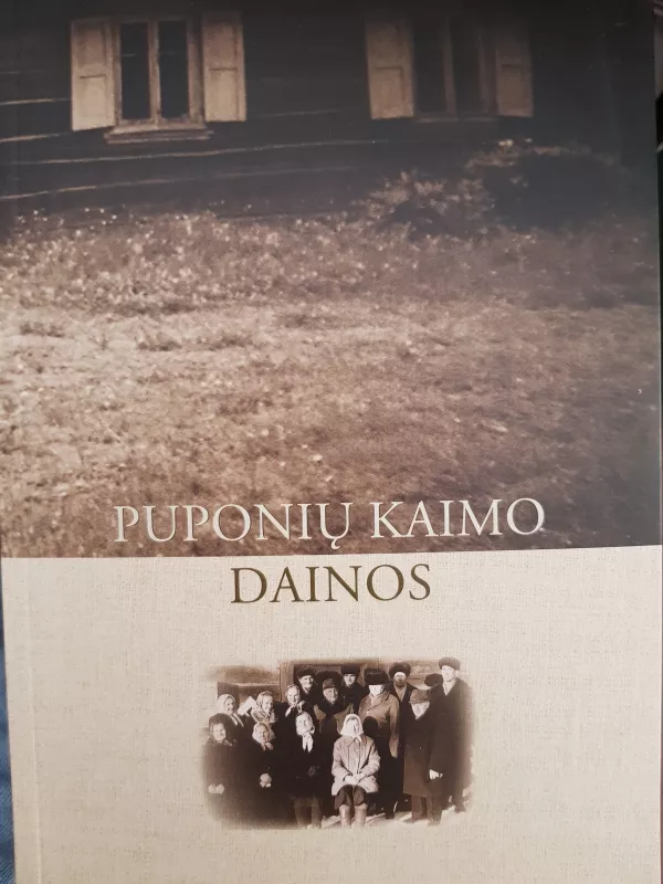 Puponių kaimo dainos - Autorių Kolektyvas, knyga