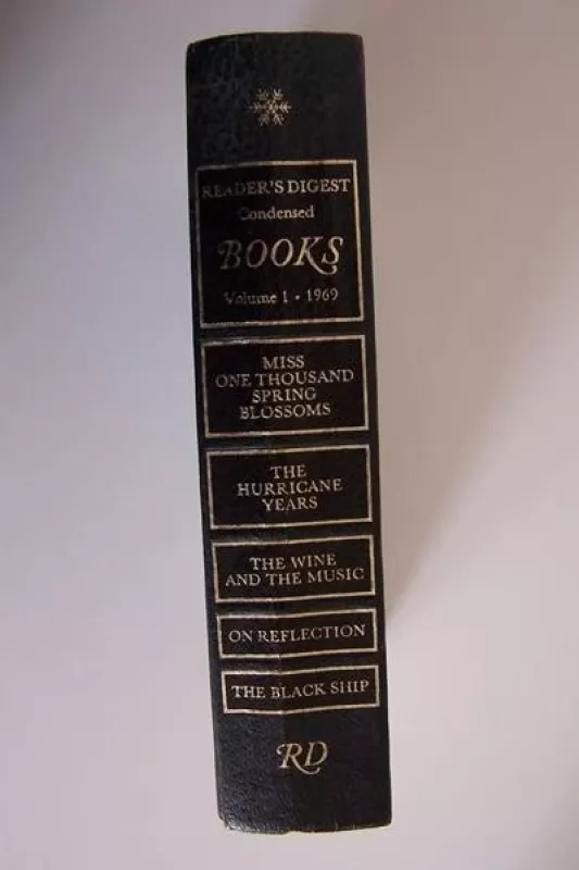 Reader's Digest Condensed Books 1969 Volume 1 - Autorių Kolektyvas, knyga