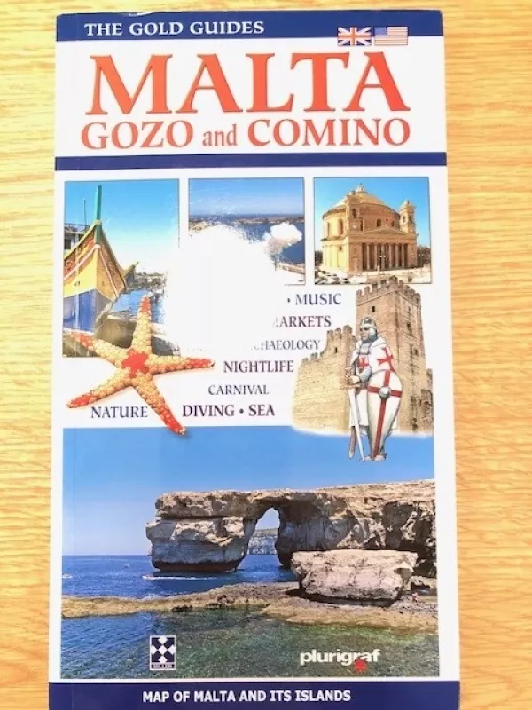 MALTA GOZO and COMINO - The gold guides, knyga