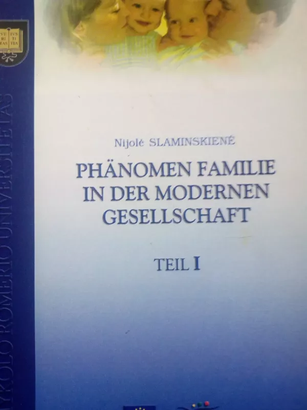Phanomen familie in der modernen gesellschaft - Nijolė Slaminskienė, knyga