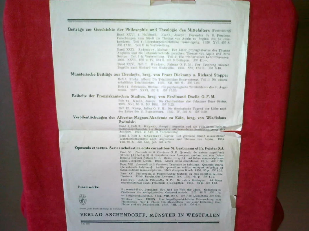 1935 m. Platono, augustijonų, pranciškonų knygų sąrašas su kainomis - Autorių Kolektyvas, knyga