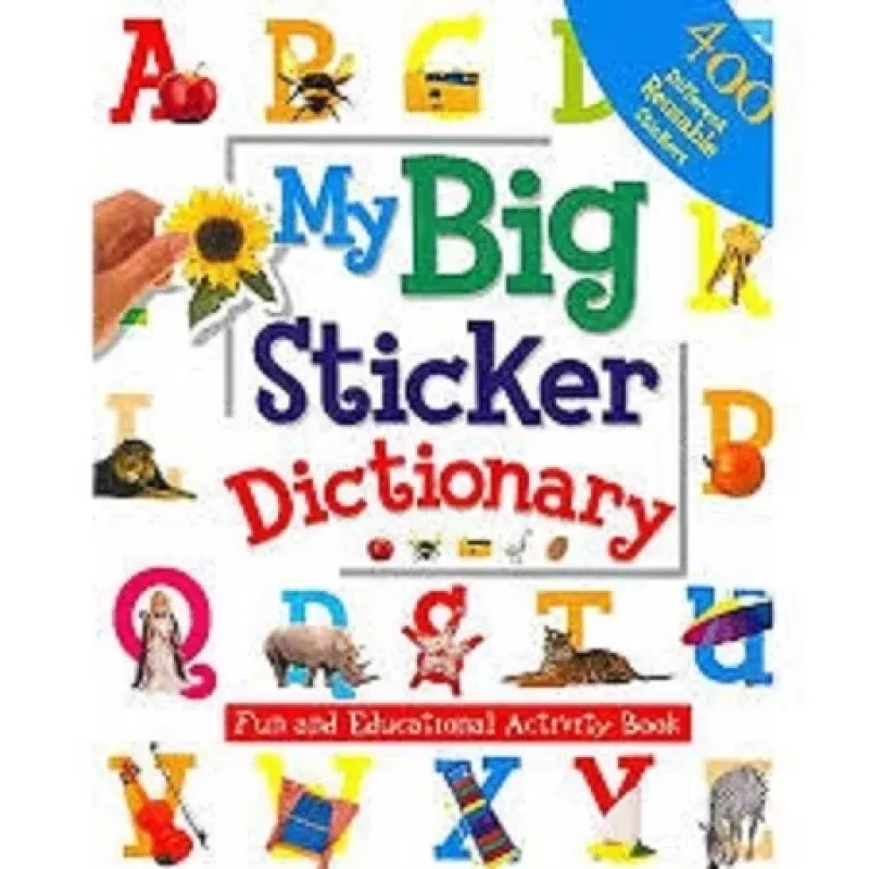 My big sticker dictionary - Archie Oliver, knyga