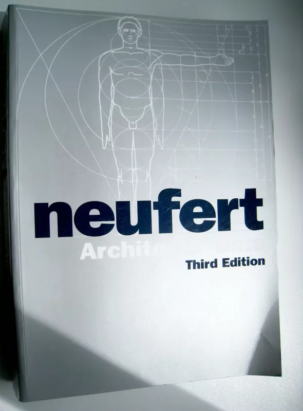 Architects' Data - ERNST NEUFERT, knyga