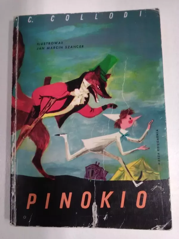 Pinokio - C. Collodi, knyga