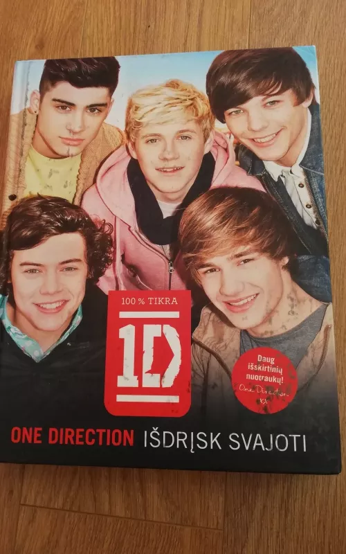 One Directione Isdrysk svajoti - Direction One, knyga