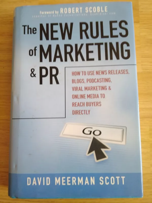 The New Rules of Marketing & PR - Scott David Meerman, knyga