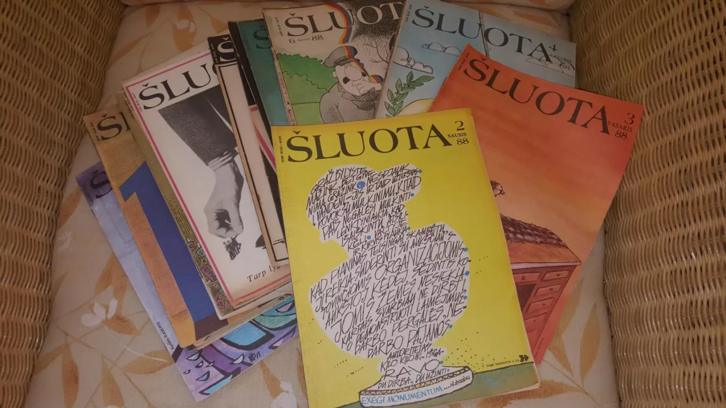 Žurnalai "Šluota" -  lietuvių liaudies, knyga