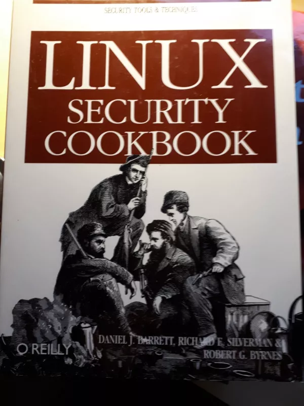 LINUX security cookbook - Daniel Barrett, knyga