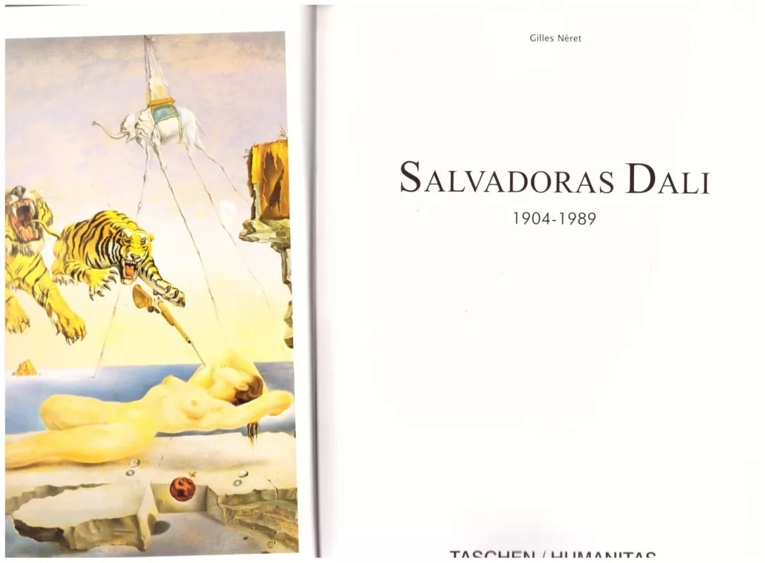 Salvadoras Dali 1904-1989 - Gilles Neret, knyga