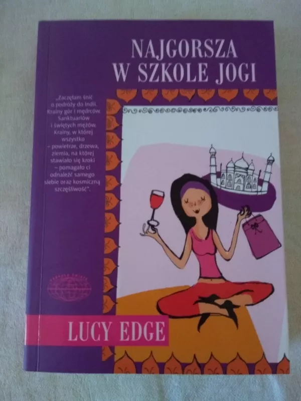 Najgorsza w szkole jogi - Lucy Edge, knyga