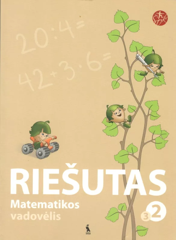 Riešutas. Matematikos vadovėlis II klasei. Trečioji knyga - Salomėja Žeknienė, Jolanta  Žvirblienė, knyga