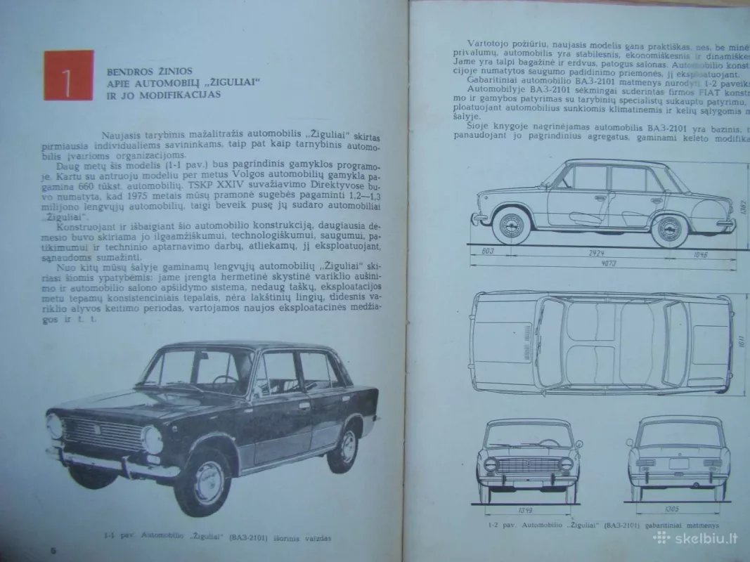 Automobilis ŽIGULIAI - L. Šuvalovas, knyga