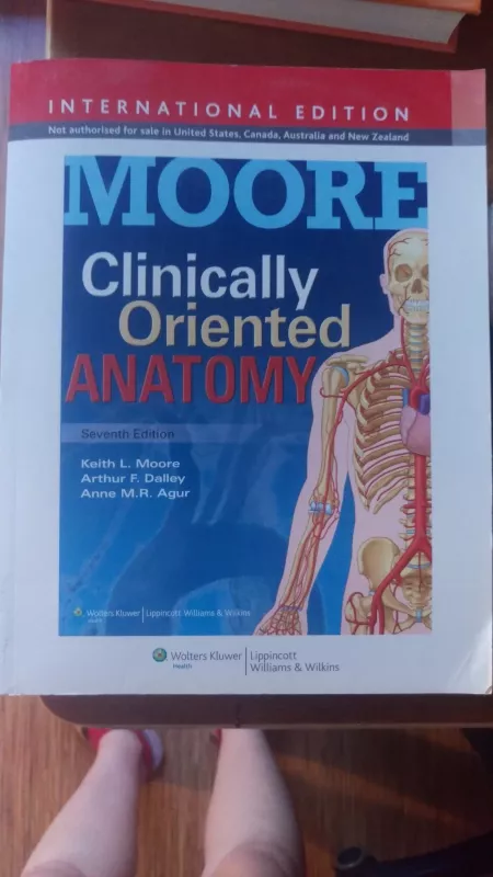 Clinically oriented anatomy seventh edition - Moore Keith L., knyga