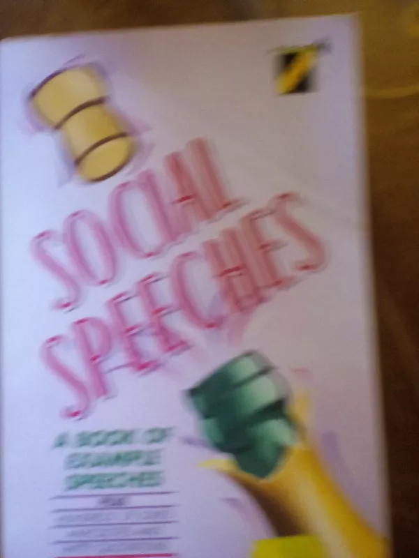 Social speeches - Autorių Kolektyvas, knyga