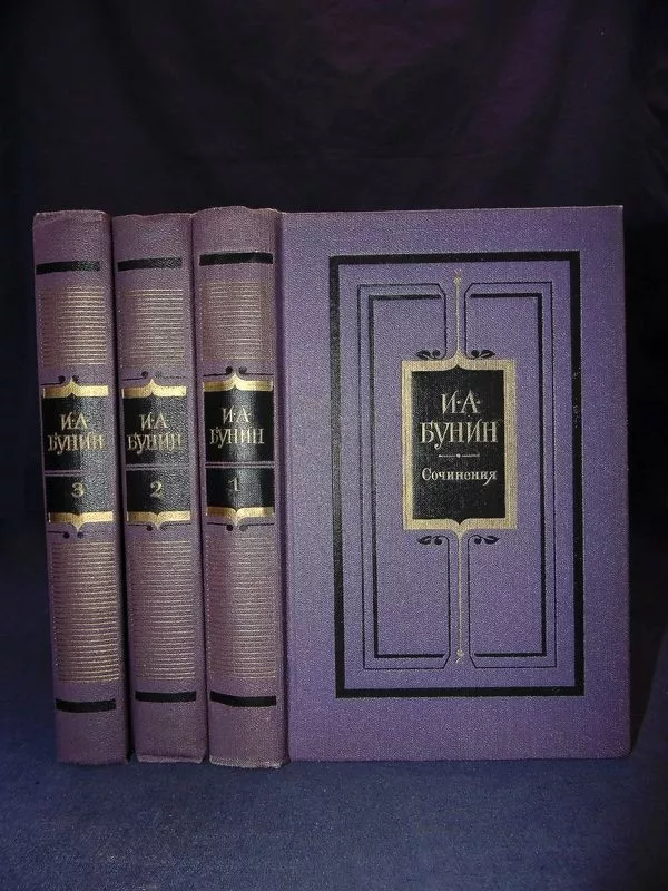 Сочинения И. Бунина в 3 томах - И. А. Бунин, knyga