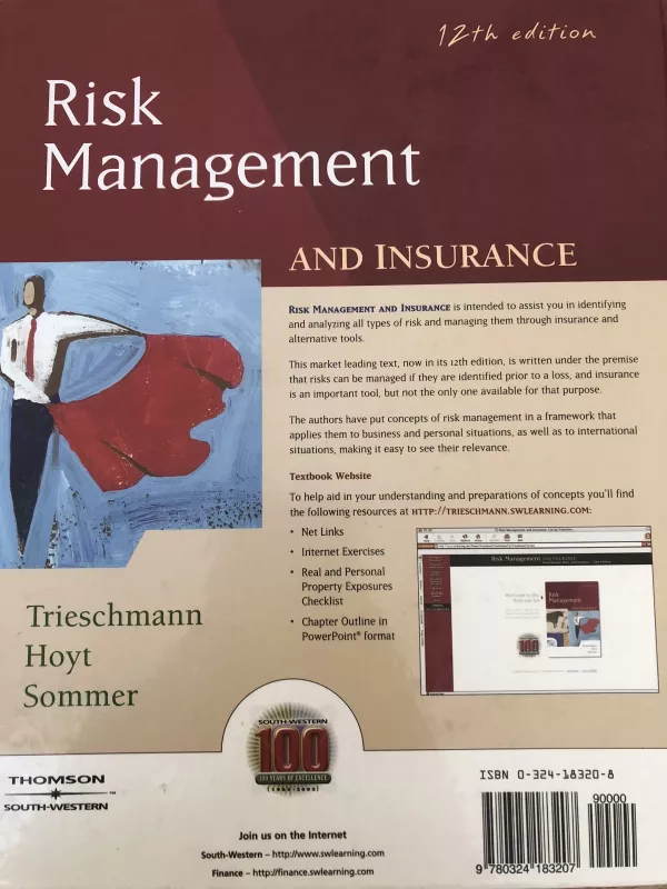 risk management and insurance - Autorių Kolektyvas, knyga