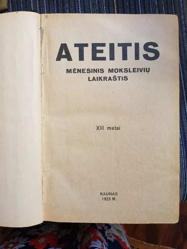 Ateitis - Autorių Kolektyvas, knyga