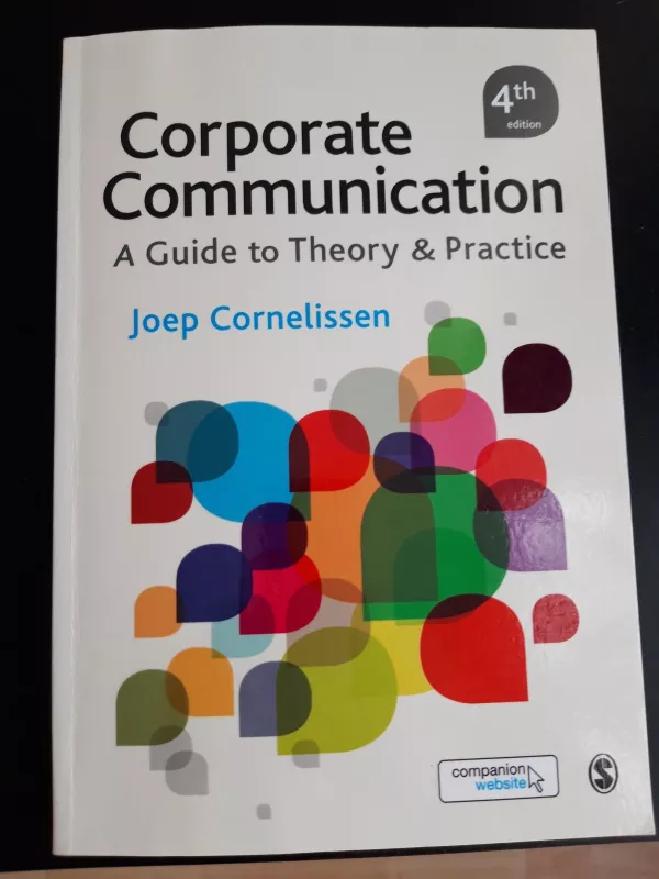 Corporate communication - Joep Cornelissen, knyga