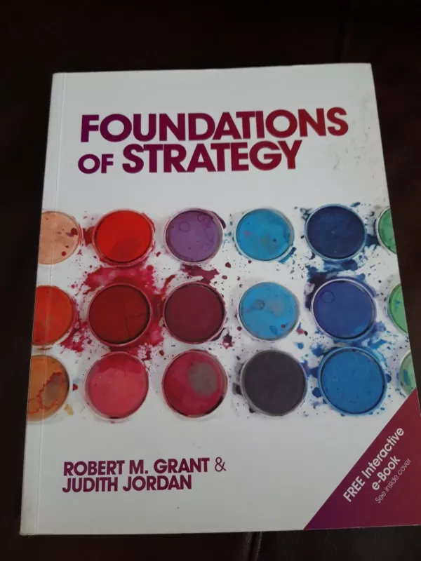 Foundations of strategy - Robert M. Grant, knyga