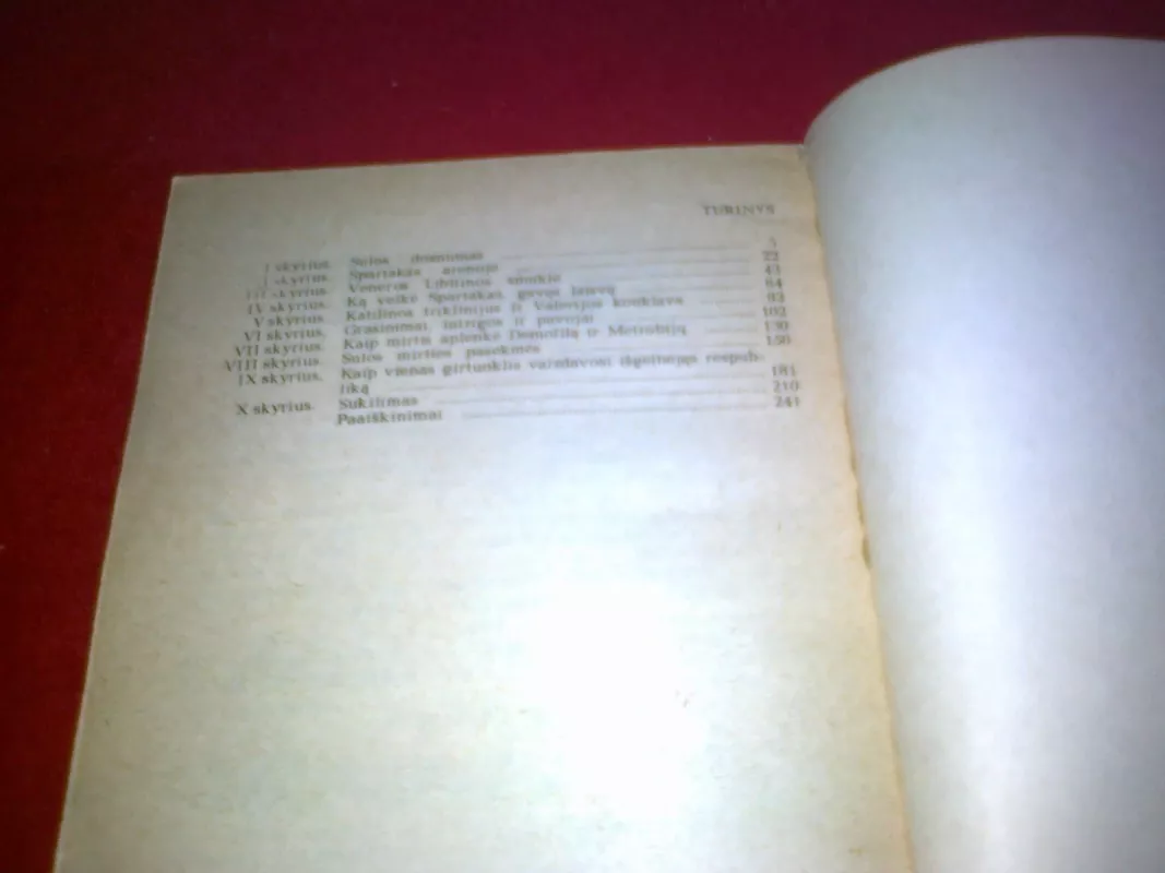 Spartakas (I dalis) - Rafaelis Džovanjolis, knyga