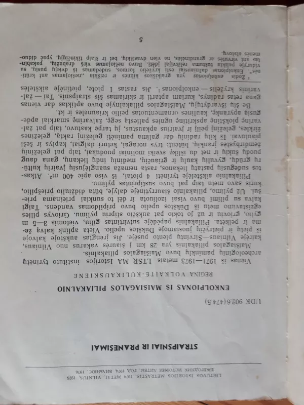 Lietuvos istorijos metraštis 1974 - Autorių Kolektyvas, knyga