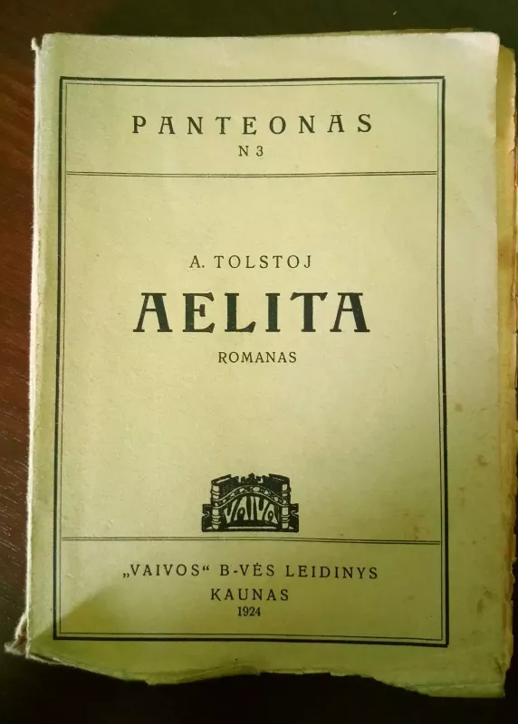 Aelita - Aleksej Tolstoj, knyga