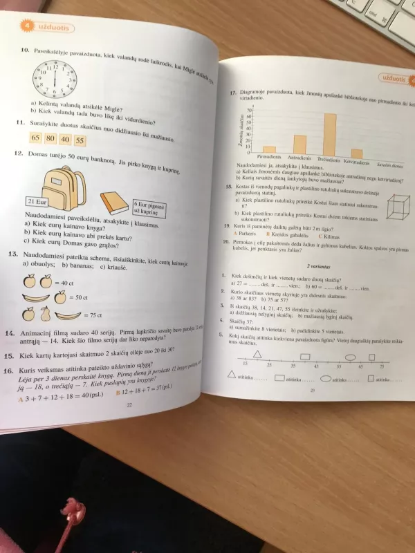 Matematikos labirintai: užduočių rinkiniai antrokams - Nijolė Miliauskaitė, knyga