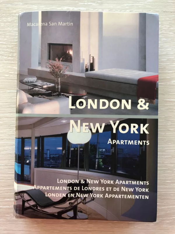 London & New York Apartments - Macarena San Martin, knyga