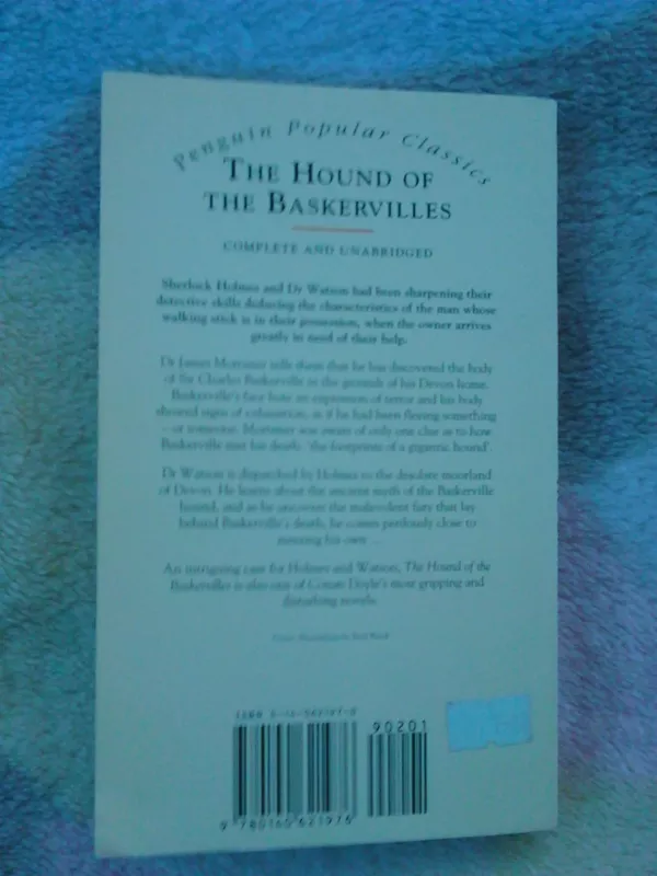 The hound of the baskervilles - Arthur Conan Doyle, knyga 3