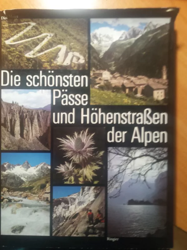 Graziausios Alpiu vietos (vokieciu k.) - Dieter Myer, knyga