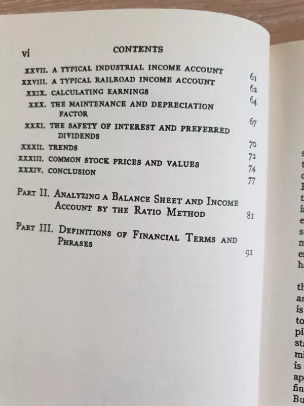 The Interpretation of Financial Statements - Benjamin Graham, knyga