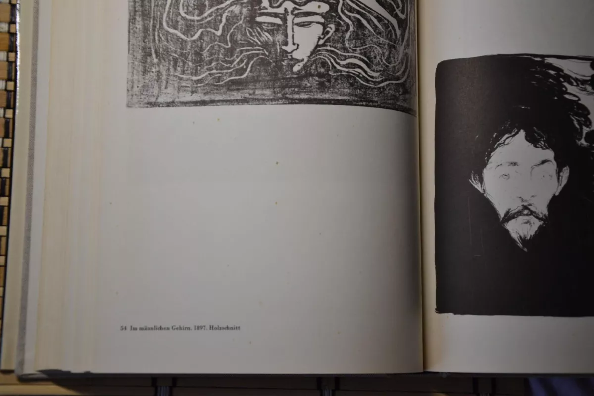 Edvard Munch Graphik - Timm Werner, knyga 4