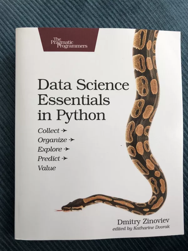 Data science essentials in Python - Dmitry Zinoviev, knyga