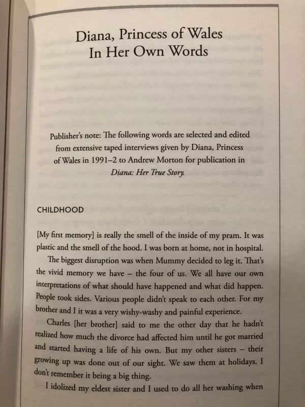 Diana: Tikroji istorija jos pačios žodžiais (Angliška) - Andrew Morton, knyga
