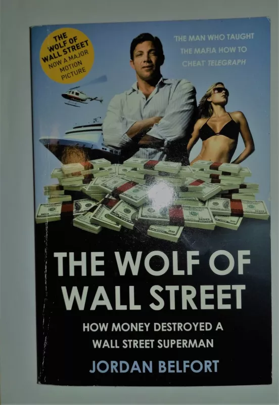 The Wolf of Wallstreet - Jordan Belfort, knyga