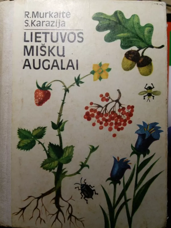 Lietuvos miškų augalai (Atlasas) - R. Murkaitė, knyga