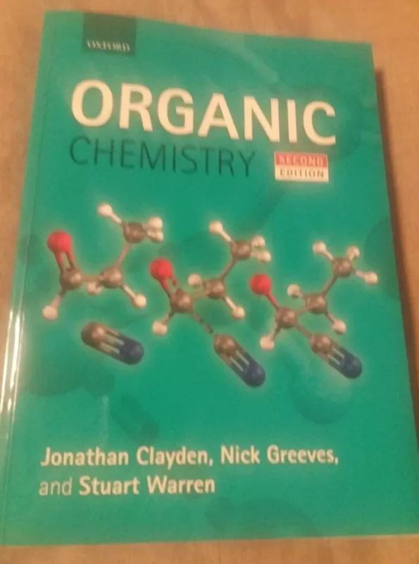 organic chemistry 2nd edition - Jonathan Clayden, knyga