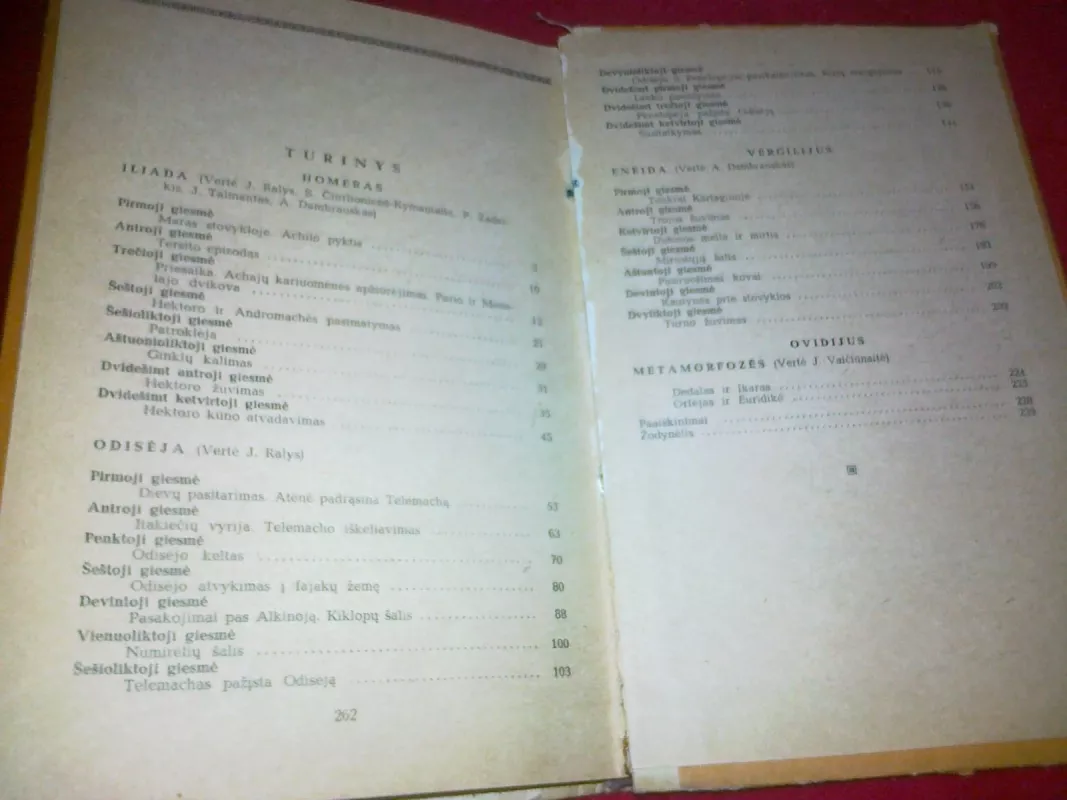 Iš antikinio epo (IX klasei) - Jonas Barcys, knyga 2