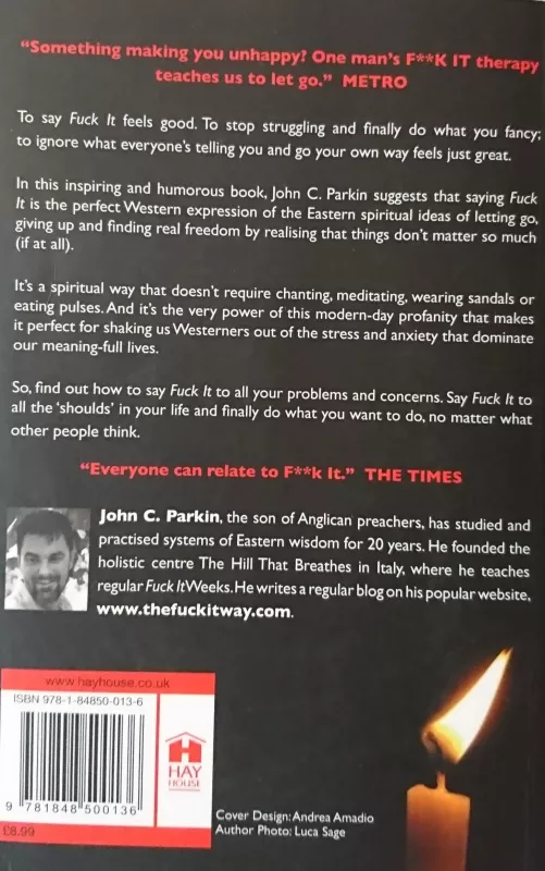 Fuck it - Jhon Parkin, knyga