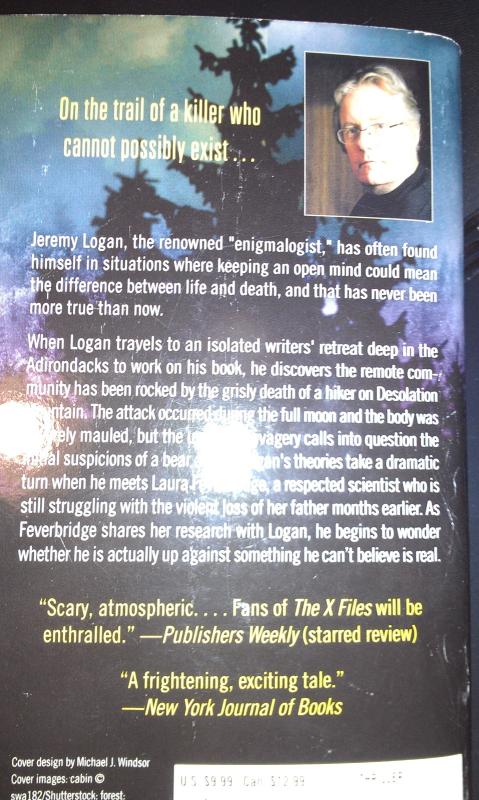 Full Wolf Moon - Lincoln Child, knyga 4