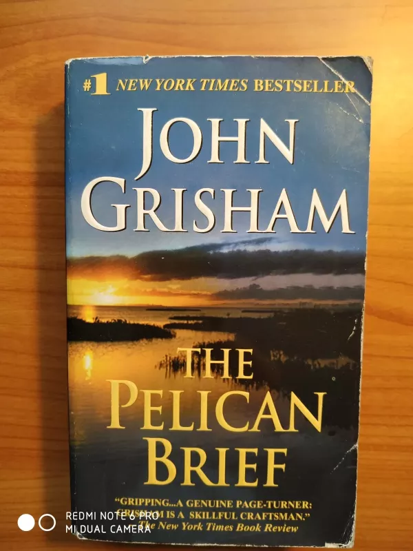 John Grisham The Pelican brief - John Grisham, knyga