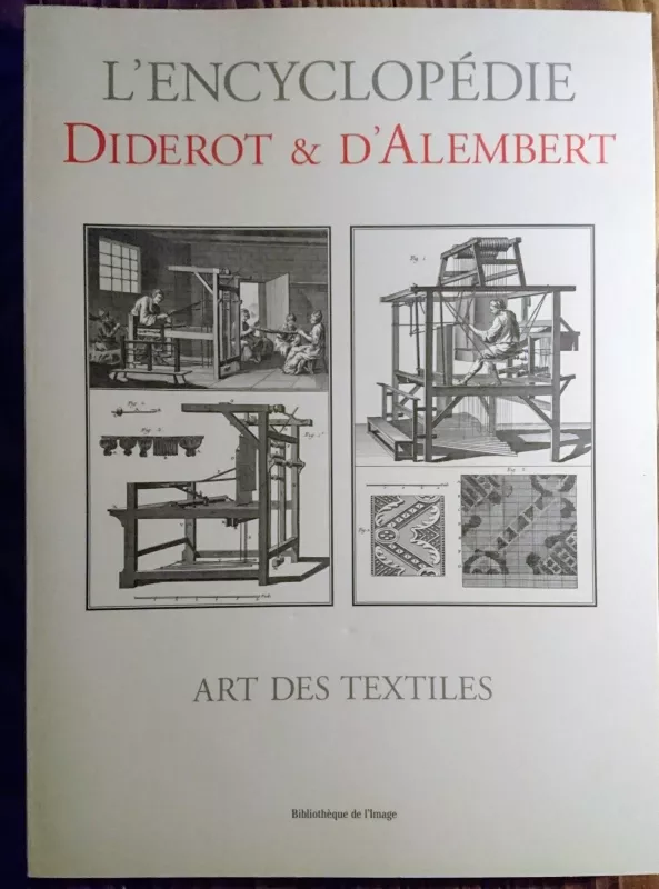 L'Encyclopedie Art Des Textiles - Denis Diderot, knyga