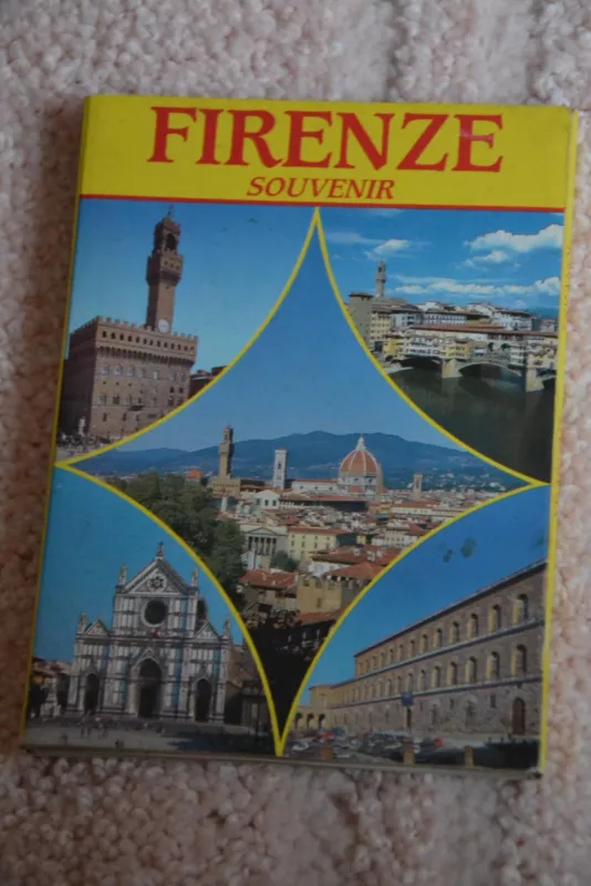 Firenze - atvirukų bukletas, knyga 3