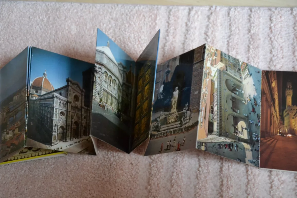 Firenze - atvirukų bukletas, knyga