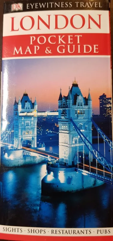 Eyewitness Travel: Pocket Map & Guide: London: Londonas - Autorių Kolektyvas, knyga