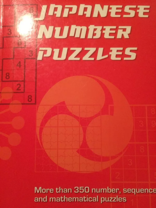Japanese number puzzles - Anthony Immanuvel, knyga