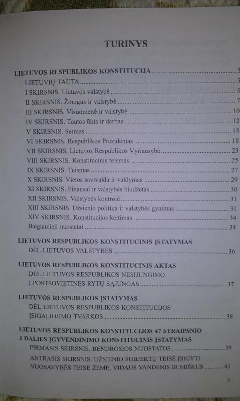 Lietuvos Respublikos konstitucija - Autorių Kolektyvas, knyga 4